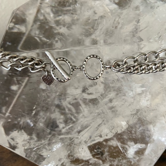 Stella & Dot Avery Pearl Silver Chain Necklace - Picture 5 of 5